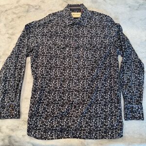 Robert Graham Monochrome Patterned Men's Shirt